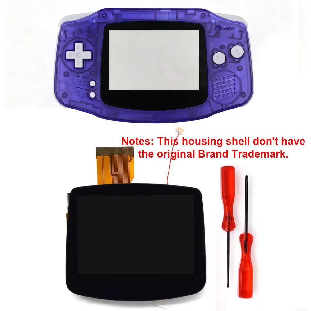 HISPEEDIDO Multi Color Laminated V5 HD 720x480 Drop-in Screen For GBA V5 IPS LCD Kits Screen Replacement Desaturation OSD FRM