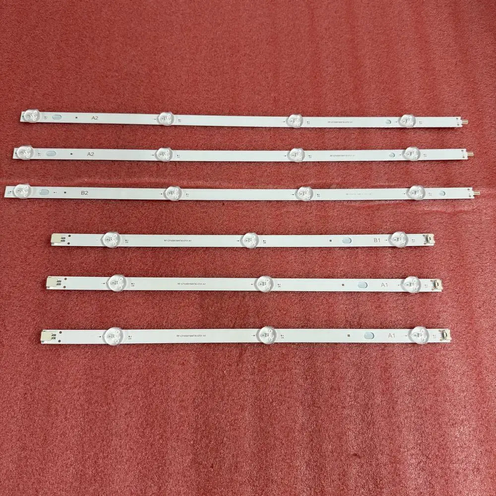 LED Backlight Strip for JVC LT-43VAQ3300 LT-43VAF345T Telefunken TE43750B45I2KZ Regal 43R75UA11 43R75H00