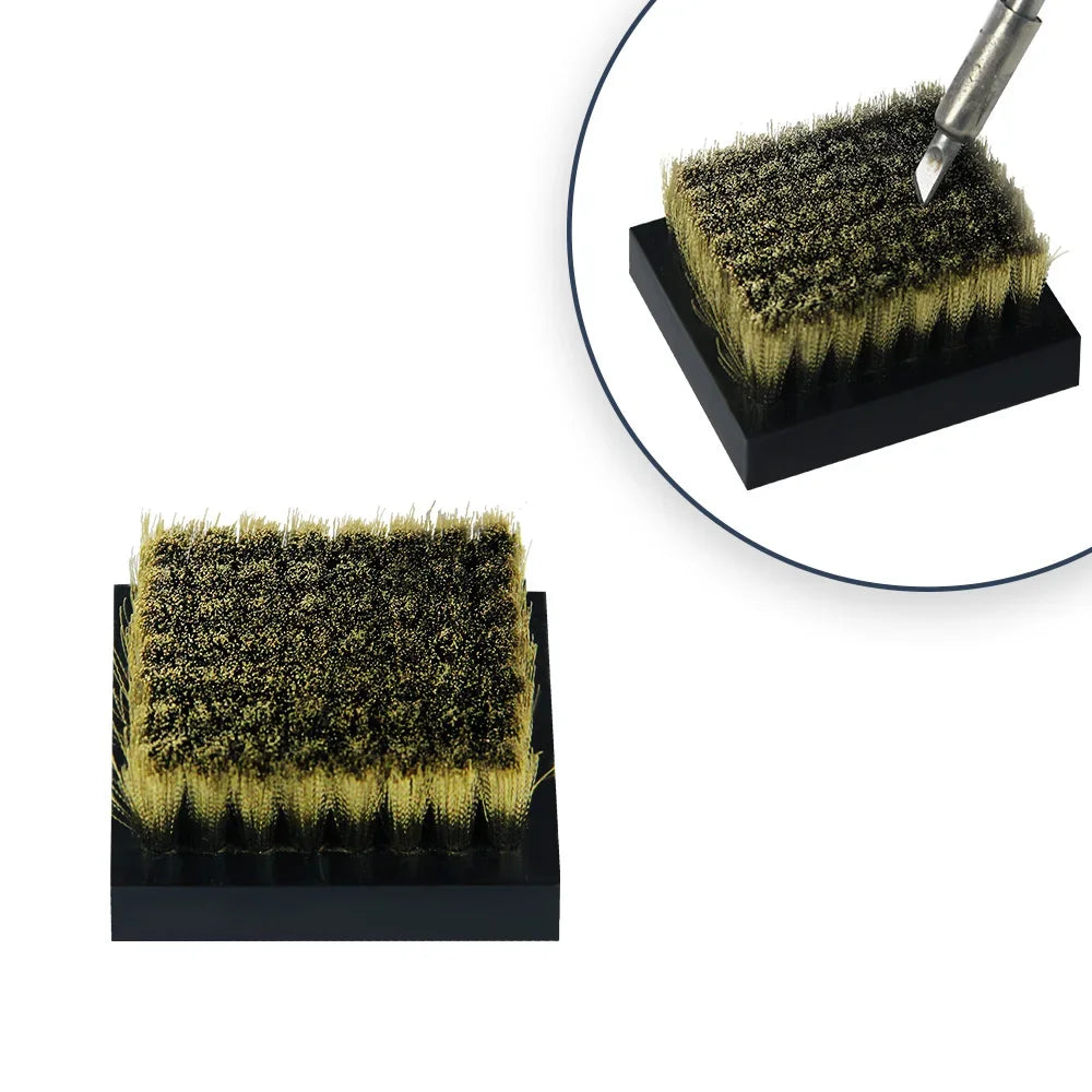Kaisi Soldering Solder Iron Tip Cleaner Cleaning Steel Wire 