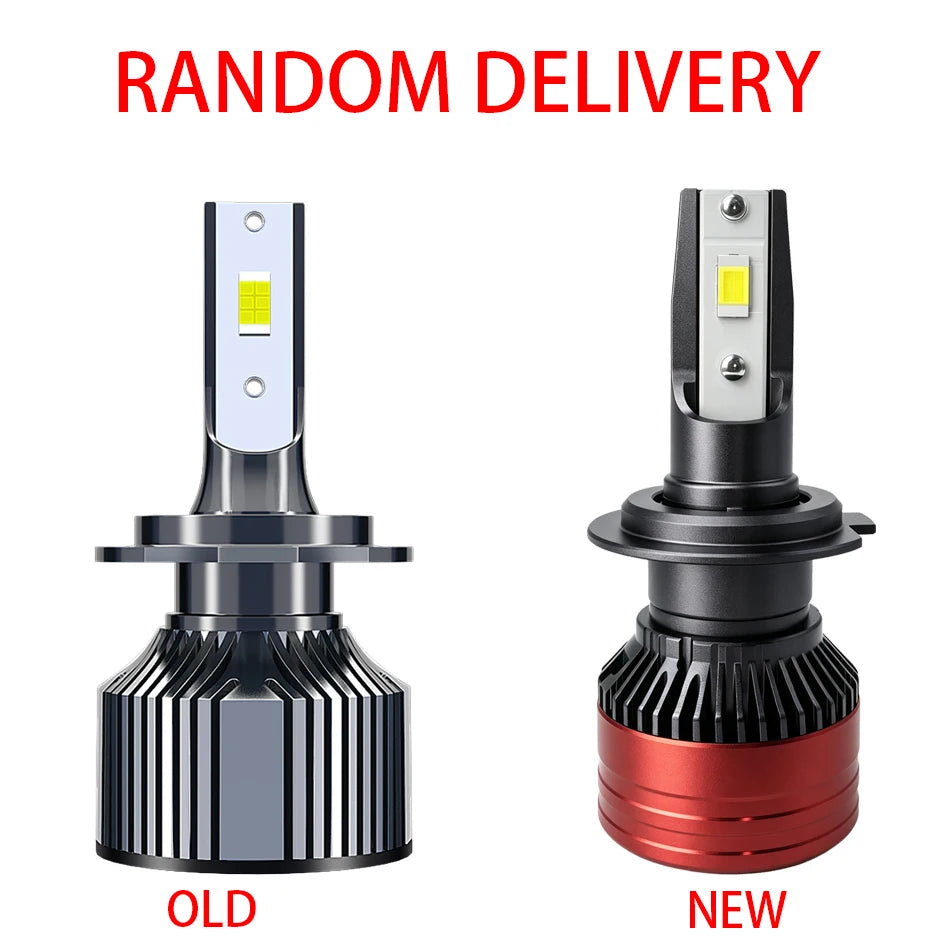 Carshark H7 LED Bulbs Headlight 55W 40000LM CSP H1 H4 H11 H8