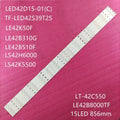 LED Backlight Strip for15lamp LED42D15-01(C) 3034201520V For TF-LED42S39T2S LE42K50F LE42B310G LS42H6000