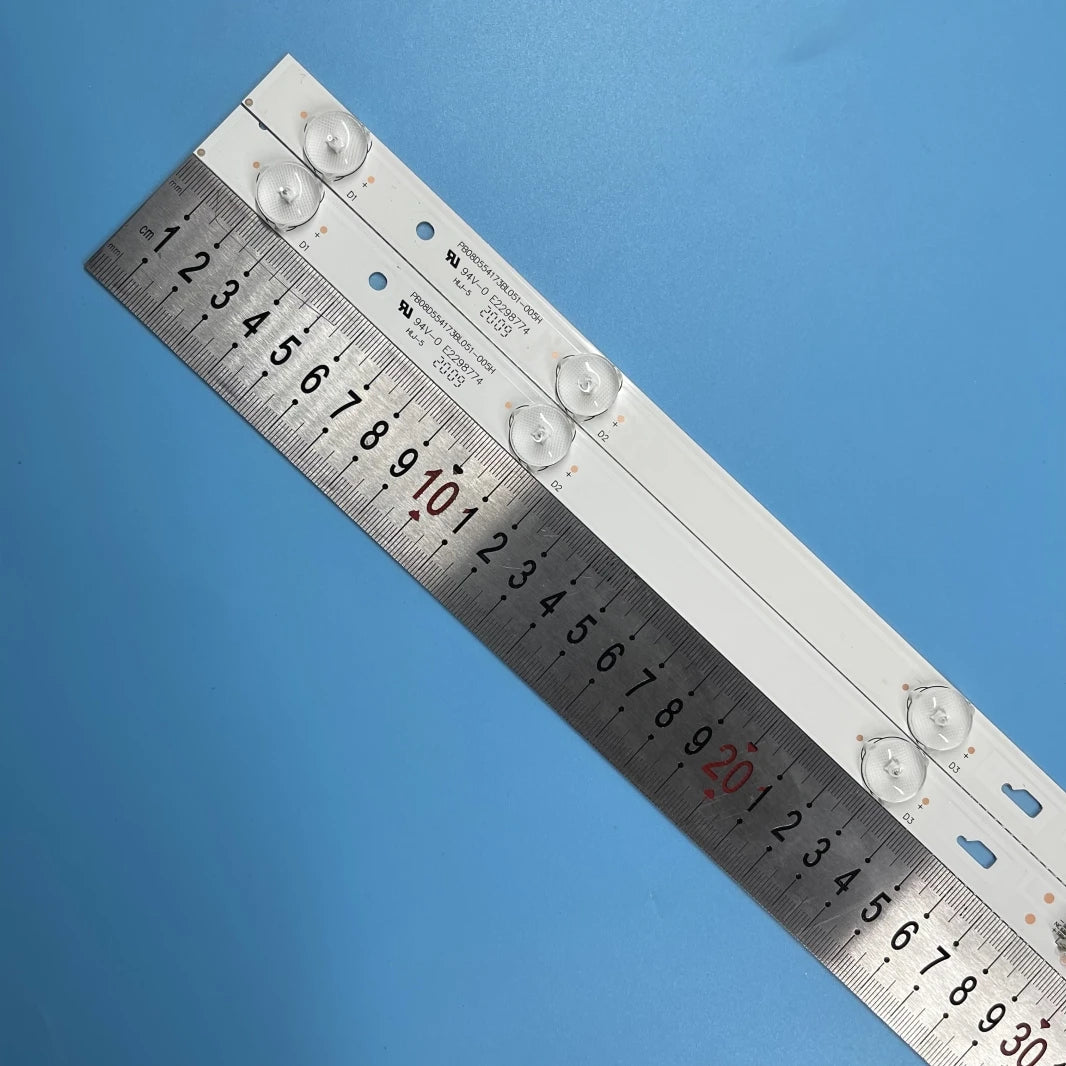 LED Strip(2)for 32HB3103 T32D16DH-01B 32HP100 TH-32D500C L32S64TE5W JL.D32061330-004AS-M 057GS 4C-LB320T-GY6
