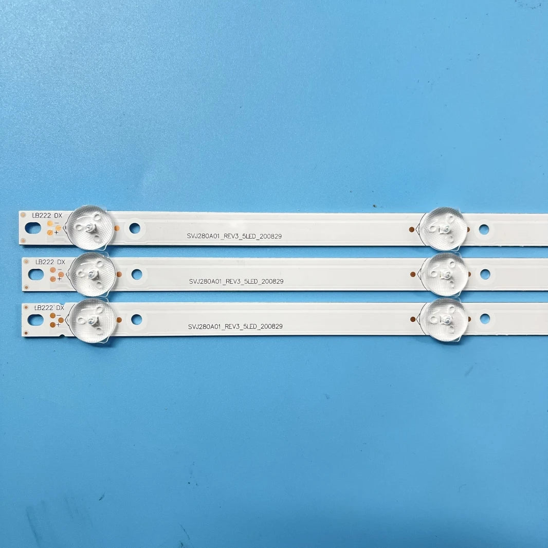 LED Backlight Strip forDNS C28DC2000 DEXP 28A3000 H28B7100C SVJ280A01 REV3 5LED 130402 28 inch TV PAINEL