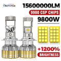 9800W 15600000LM H7 H4 Canbus Car Headlight Mini Lens H11 90