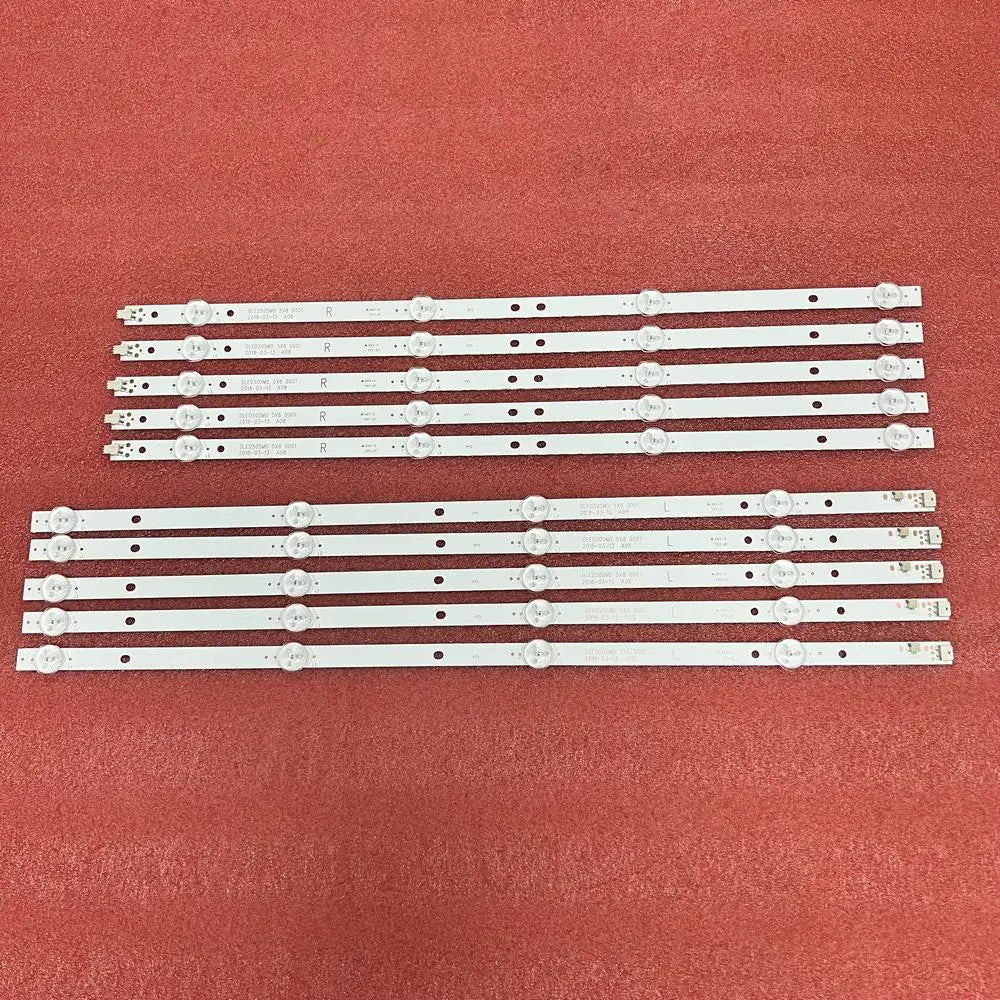 LED Backlight Strip for 5pcs/set LED Backlight Strip 8LED For RCA RSNMU5036-B Onn ONC50UB18C05 ONA50UB19E05