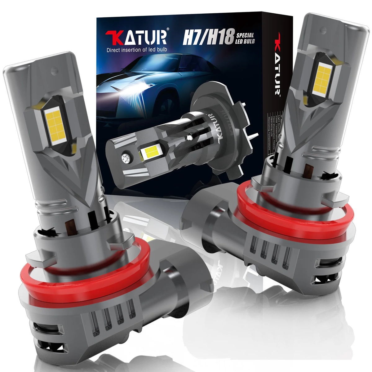 2x H8 H9 H11 H16 Led Car Light Headlight New 100W 20000LM LE