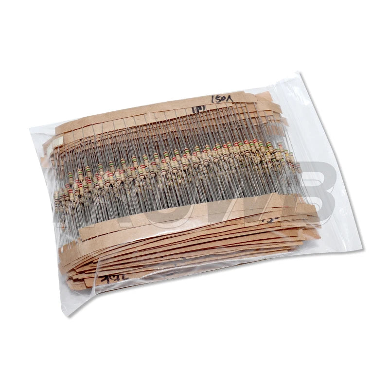 860pcs 5% Resistance Assorted Set 1/4W Carbon Film Resistor 