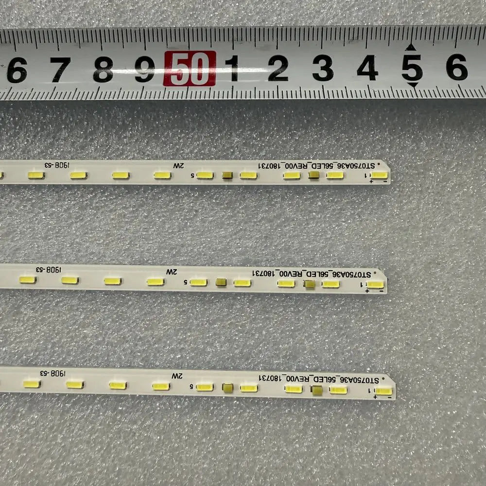 LED Backlight Strip for Sony KD-75X8588G KD-75X8500F KD-75XF8596 XBR-75X850F XBR-75X850G V750QWME02