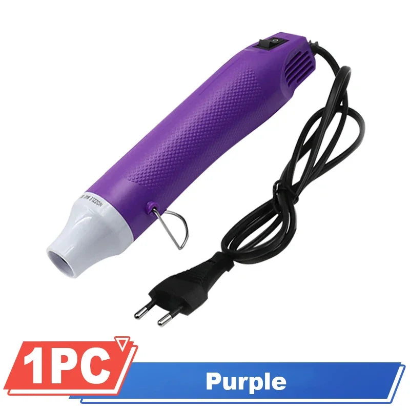 Hot Air Gun 220V Soldering Temperature Blower Gun DIY Crafts Electric Power Hot Dryer Mini Heat Gun For Shrink Tubing Car Wrap