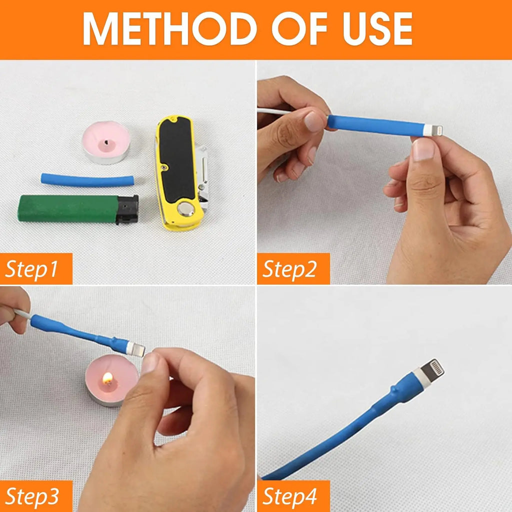 580/560Pcs Heat Shrink Tubing Kit EVA Material in 6 Colors 1