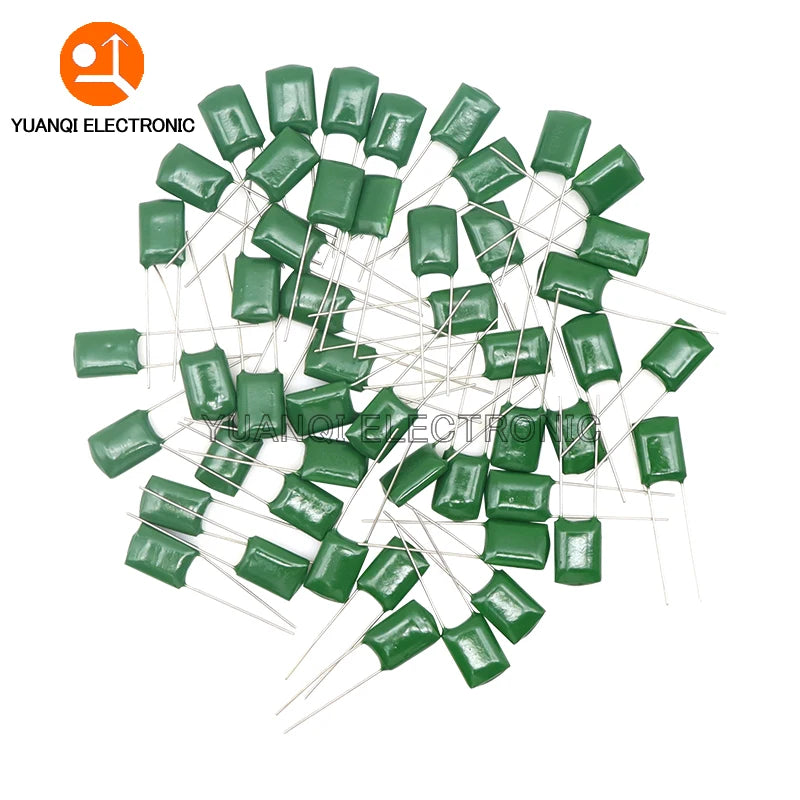 50PCS 100V Polyester Film Capacitor 330PF 470PF 560PF 102 22