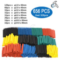 656/1060pcs Heat Shrink Tube With 300W Hot Air Guns Kit EU US 110V 220V Heat Shrink Tubing Kit 2 1 Cover Cable Repair Protection