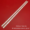 LED Backlight Strip for5 lamps (6v) LED32-ES5004 Skyworth 32-inch LCD TV RF-BS320E30-0501S-28 A1 32f1000
