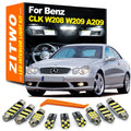 ZITWO LED Interior Reading Map Dome Light Kit For Mercedes B