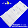LED Backlight Strip for 10pcs LED Backlight Strip For K46DLM2F MKN-DLED-460M8-06-A02 MKN-DLED-46M8W-06-A01
