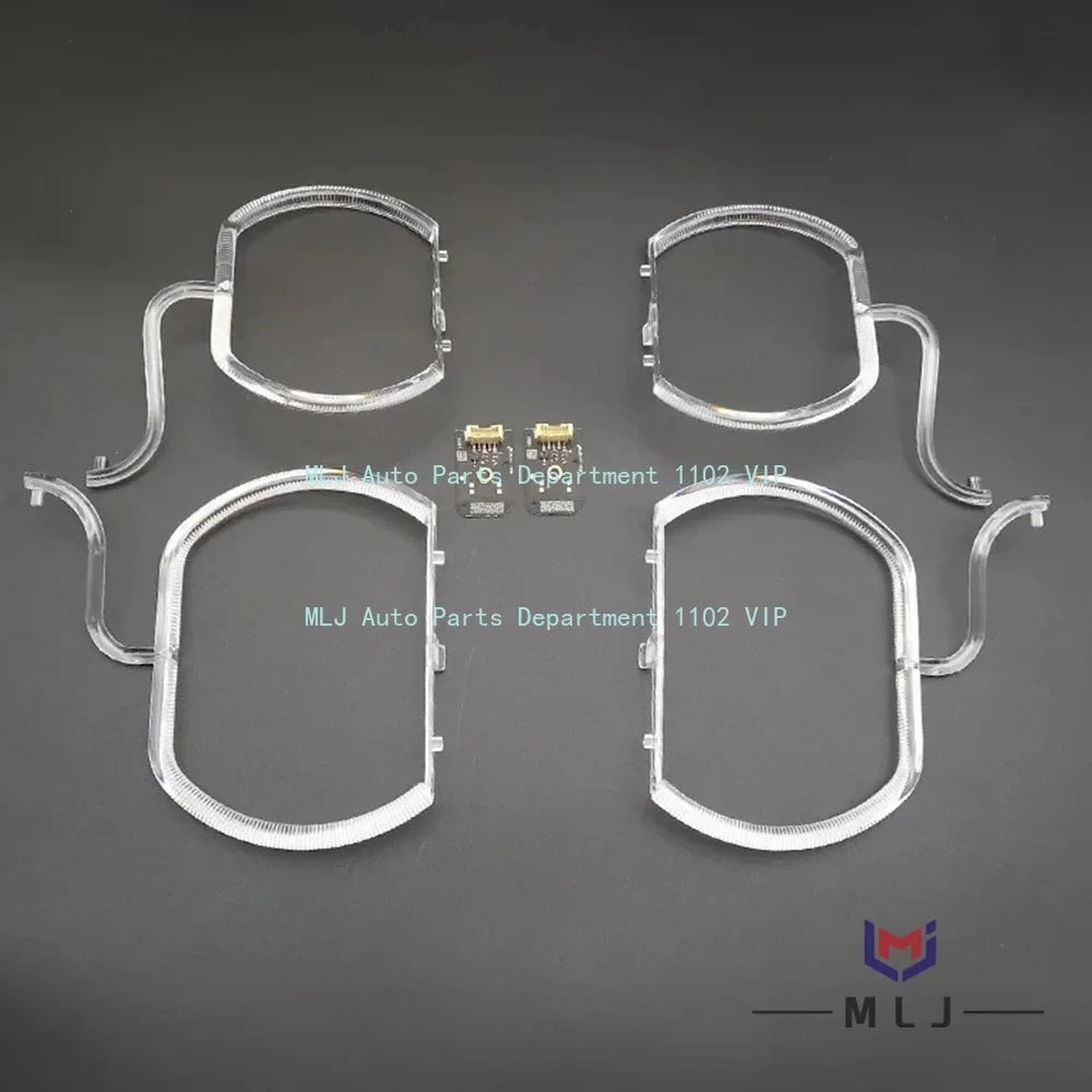DRL LED Light Guide Strip Angel Eye Chip For BMW 5 Series G38 2018-2020 Low Configuration Headlight Source