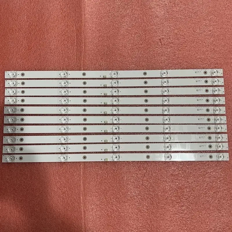 LED Backlight Strip for 10pcs 5LED(6V) 532mm LED Backlight Strips For 55LUA29E Skymaster 55SUA2505 MS-L1543