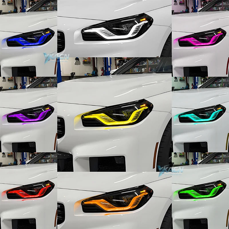 DRL Angel Eye Chips Boards Modules For 22-24 BMW 2 Series G42 G87 M2 M240i 230i Adaptive Turn Signal for BMW