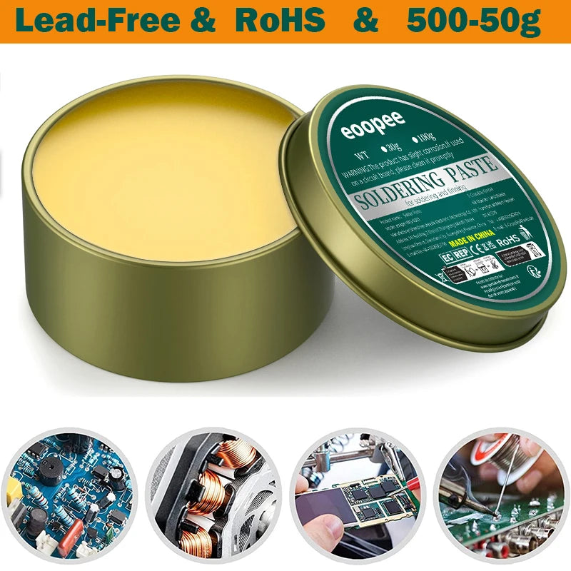 Solder Flux Paste For Electronics No Clean Flux Lead-Free So