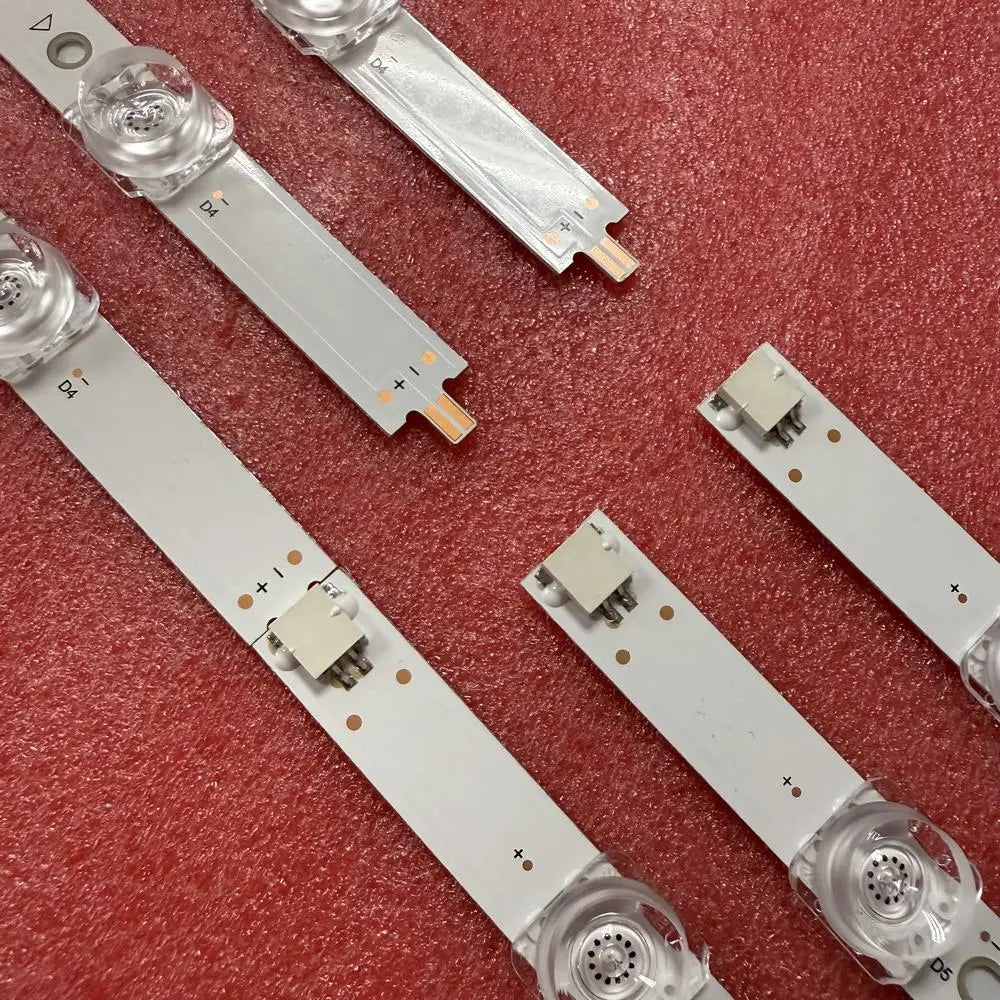 LED Backlight Strip for8LED For Onn Wm43d1s-fatsc Sanyo Fw43r41km K430WDF A1 Atvio 43d1s-fatsc 3V
