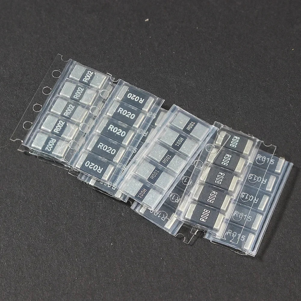 50Pcs/set Resistor Kit SMD Assorted Kit R001 R002 R005 R008 