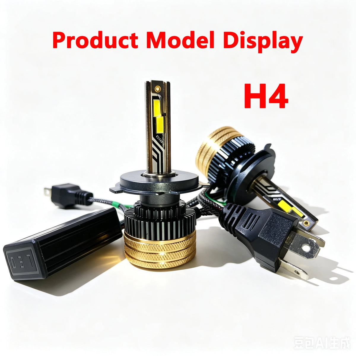 H7 H4 LED Headlight H8 H1 H11 9005 9006 9012 300W 50000LM LED Light Bulbs for Car Headlight Canbus With Turbo Lamps 12V 6000K