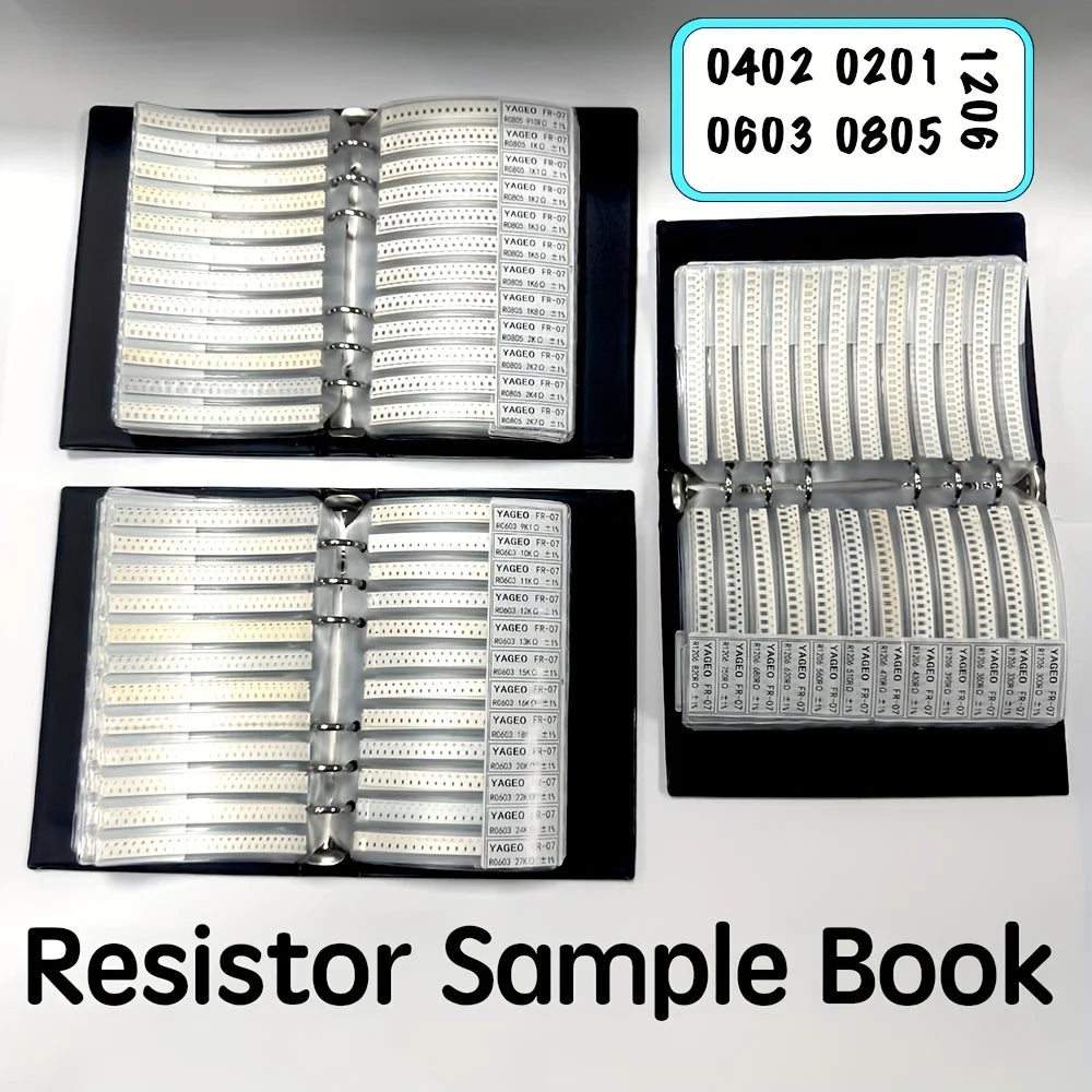 Capacitors Kit SMD Capacitor Sample Book 0201 0402 0603 0805