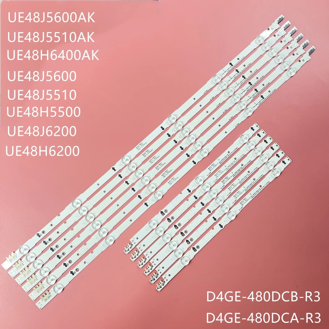 LED Backlight Strip for UE48H5000 UE48H6400AK UE48H6400AU UE48H5500AK UE48H6200AK BN96-30453A 30454A