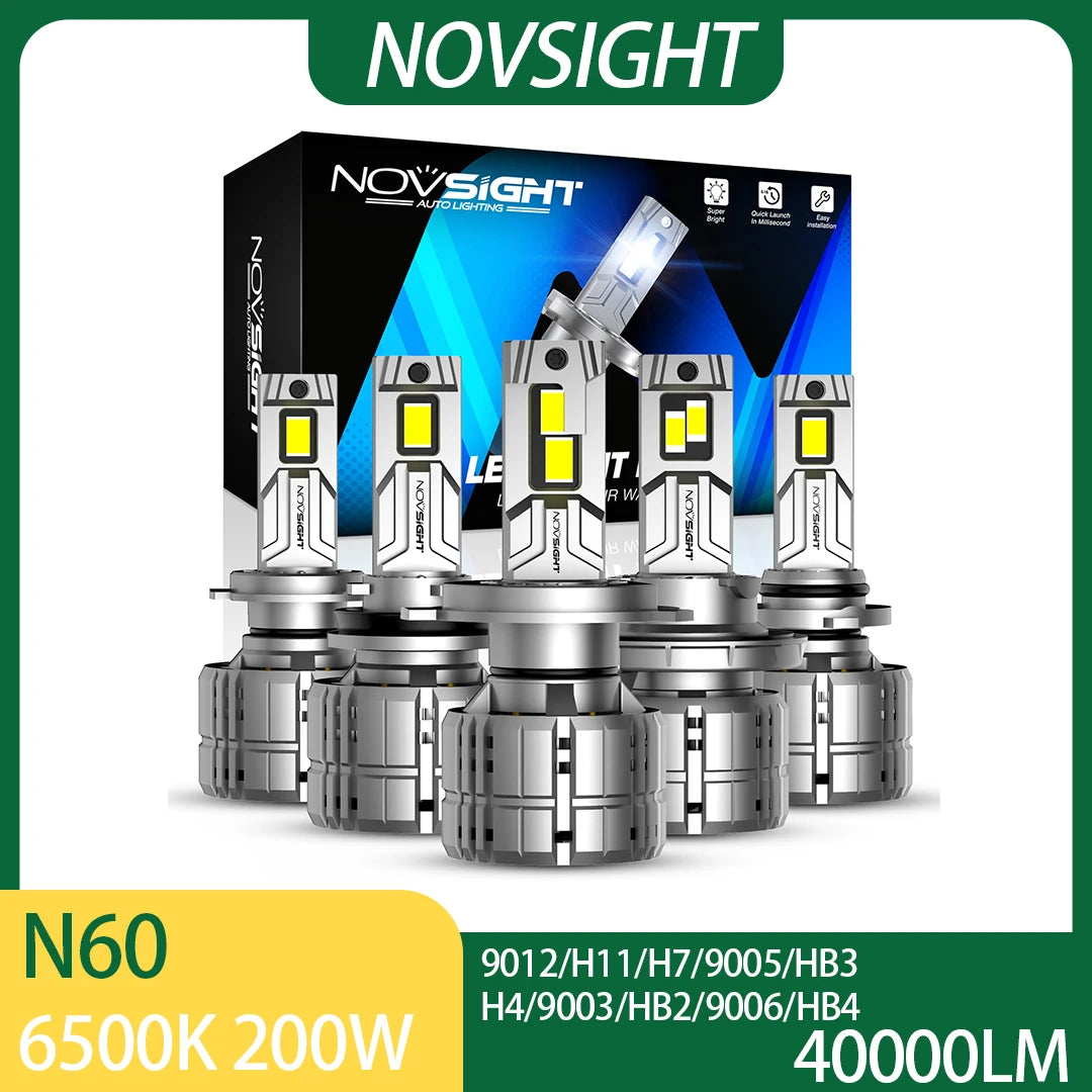 CANBUS Error Free LED Headlight Bulbs 9012 H11 H4 H7 9005 90