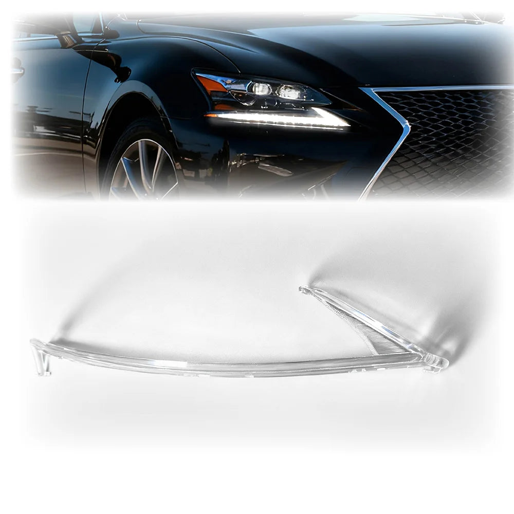 DRL Light Guide Tube For Lexus LS460 2013-2016 Headlight Daytime Running Light Angel Eye Replacement Tube for