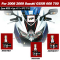 Motorcycle 9600LM LED Headlight High Low Beam Park Light Bul