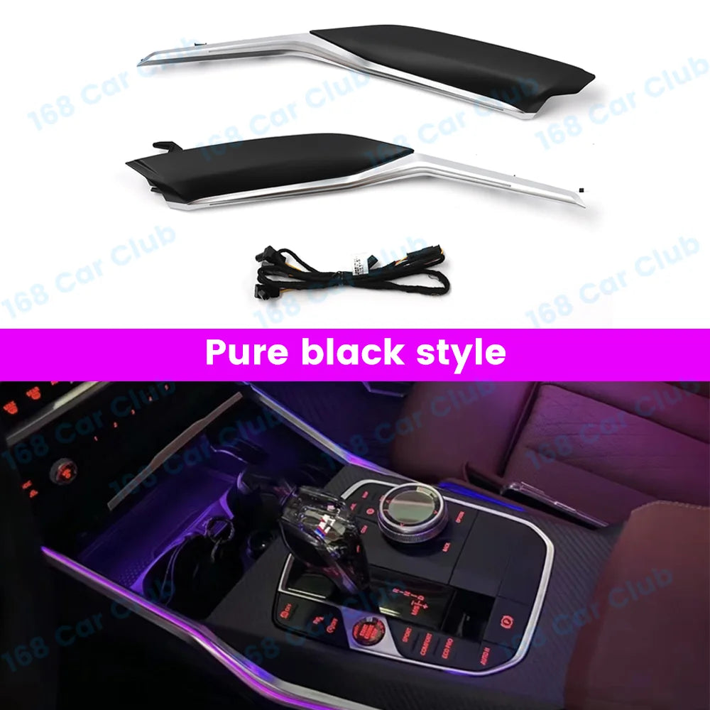 11 Colours Ambient Light Refit For BMW New 3/4 Series G20 G22 M3 M4 LED Decorative Lights In The Car Center Console Saddle Light