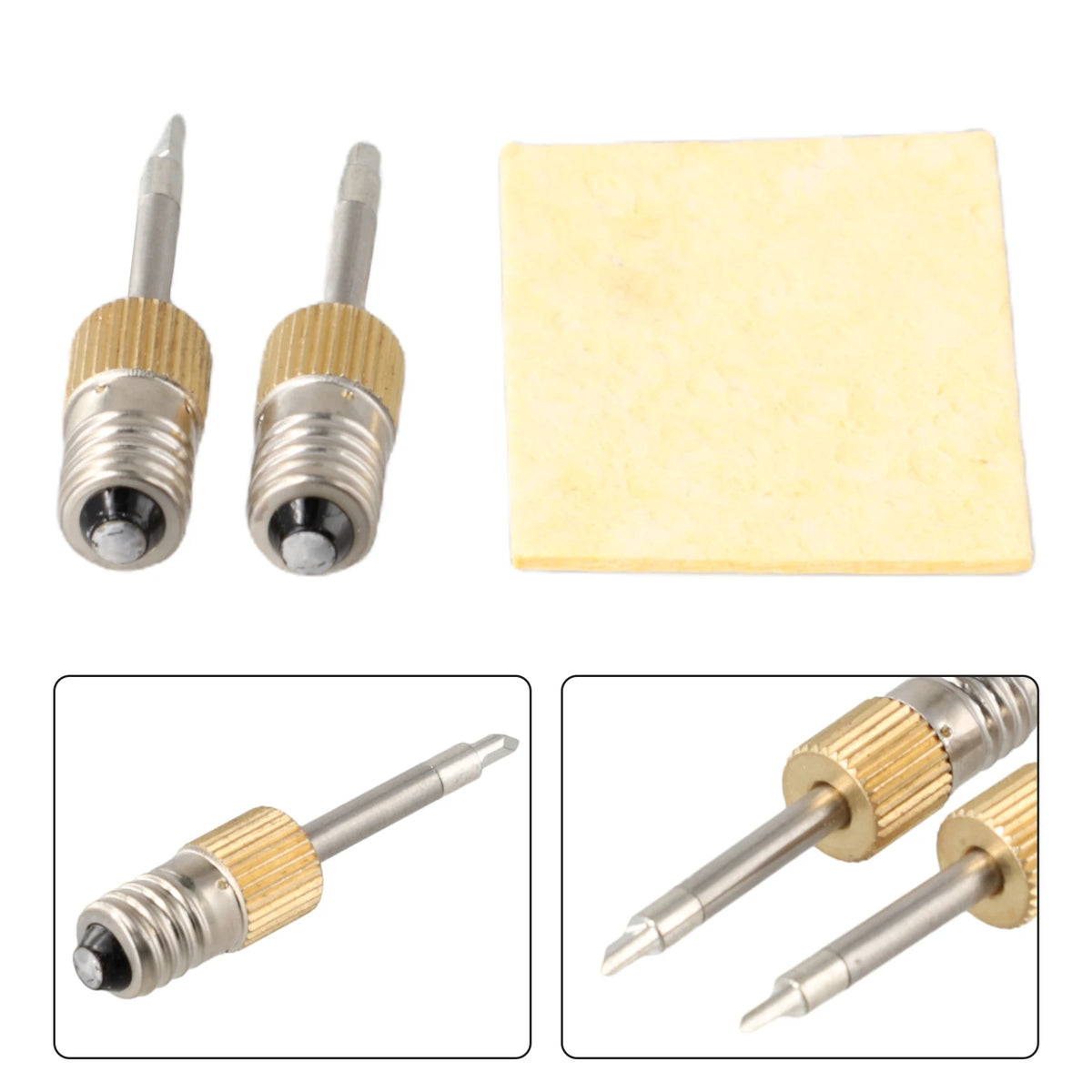 High Quality Practical Soldering Iron Tip With Sponge Weldin