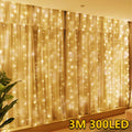 3M LED Lights String Fairy Decoration USB Holiday Curtain Ga