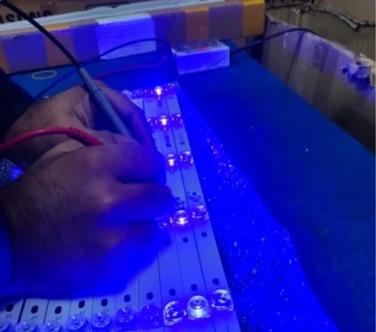 LED Backlight Strip for 12pcs 55C715 55C715X1 55C815X1 55C815 55C717 55C716 55C78 55AC712