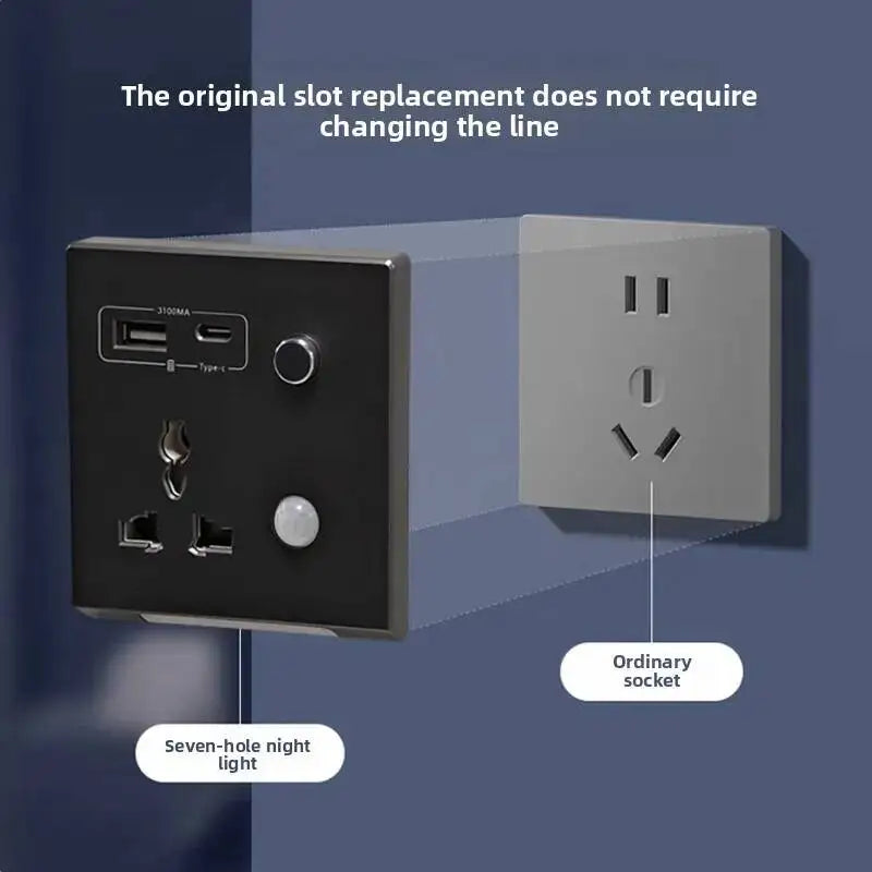 USB Type-C Fast Charging Socket USB C Port Multifunctional U