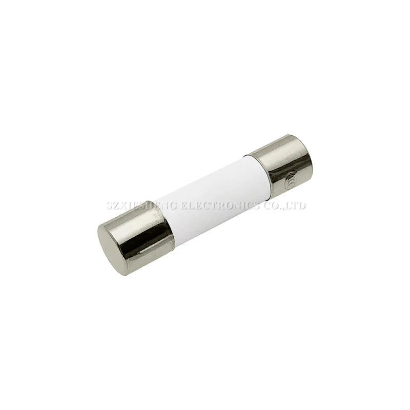 10PCS 5 20/6 30MM Slow-Blow Ceramic Tube Fuse T0.5A 1A 1.6A 