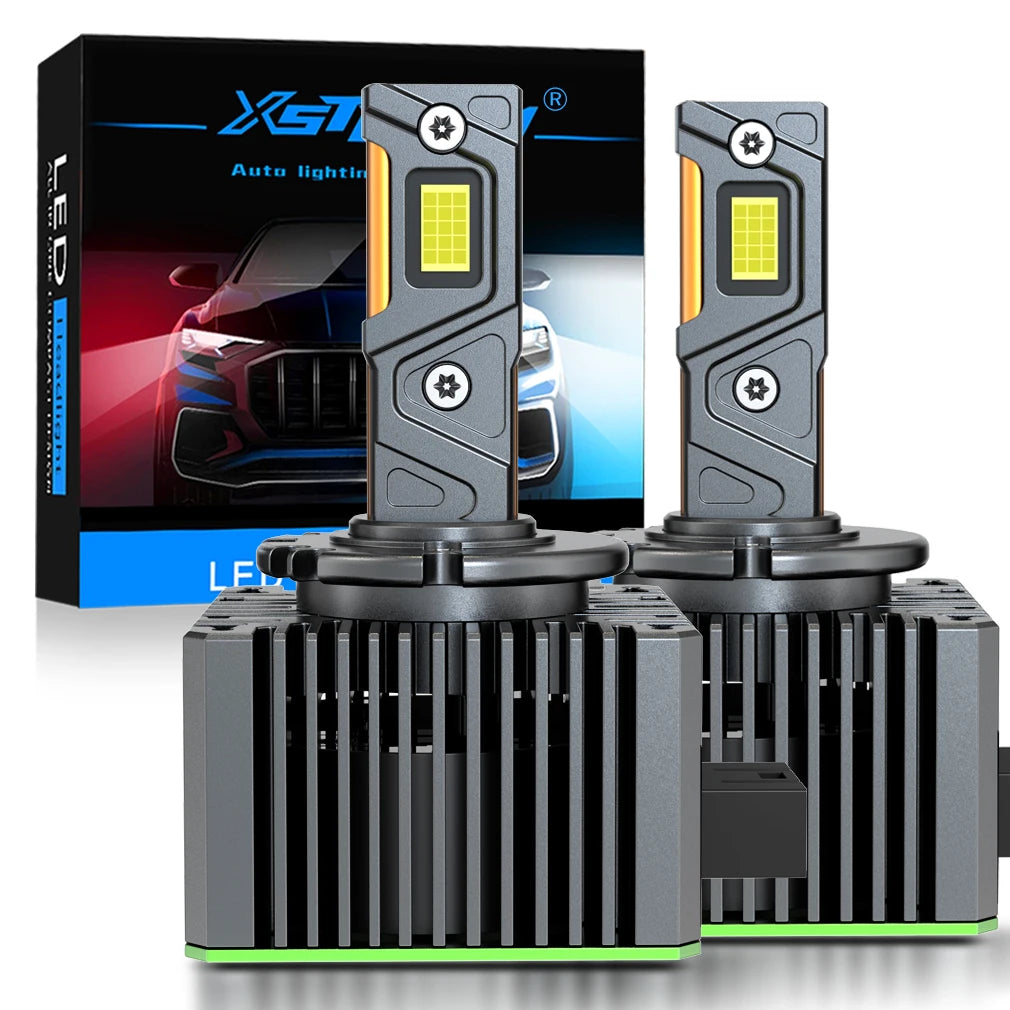 XSTORM D3S LED Canbus Car Lights D1S D2S D4S D8S LED Headlights 80000LM 300W Auto Turbo Lamps Xenon Bulbs Replacement Plug&Play