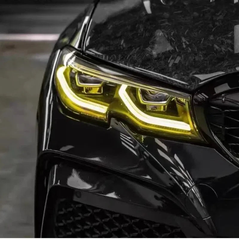 Angel Eyes Daytime Running Lights DRL For BMW 3 Series 2019 2020 2021 2022 Laser Headlight LED boards Chips