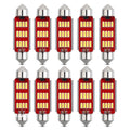 10pcs Canbus New IC 12V C5W C10W Led Bulb 31mm 36mm 39mm 41m