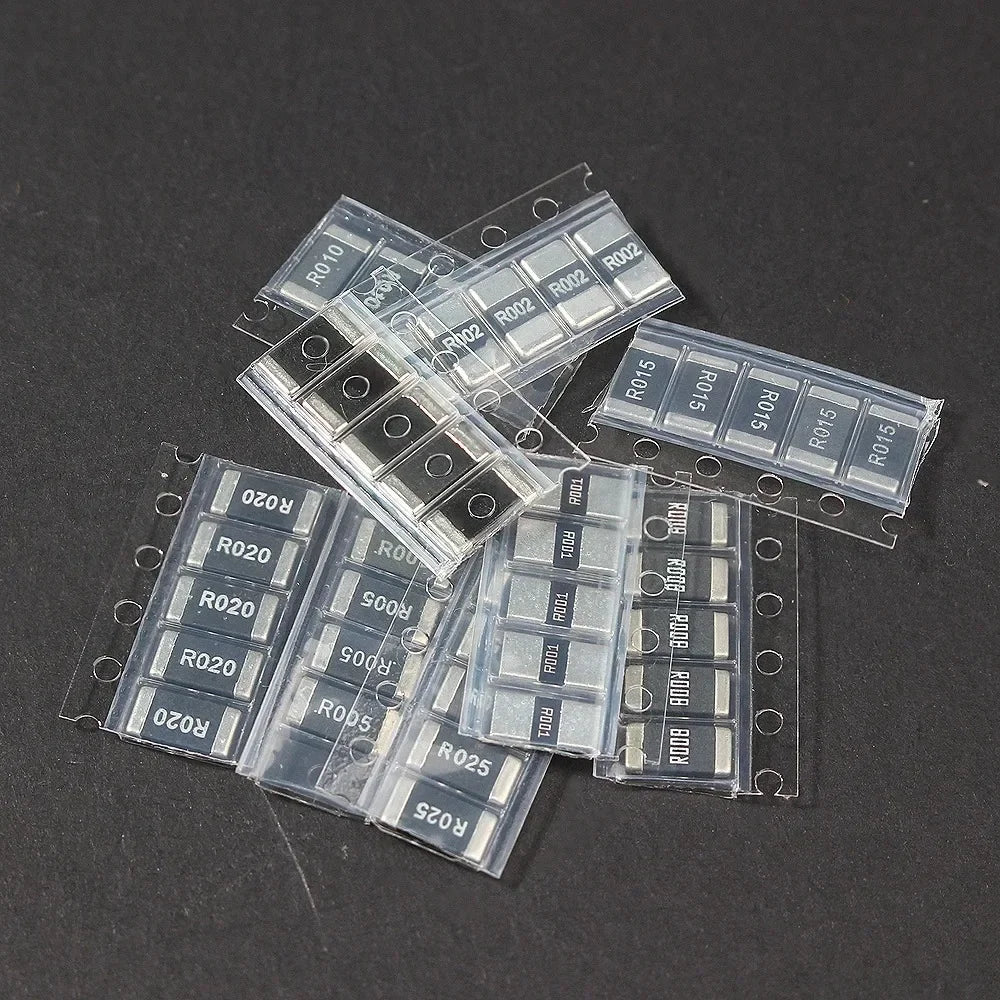 50Pcs/set Resistor Kit SMD Assorted Kit R001 R002 R005 R008 