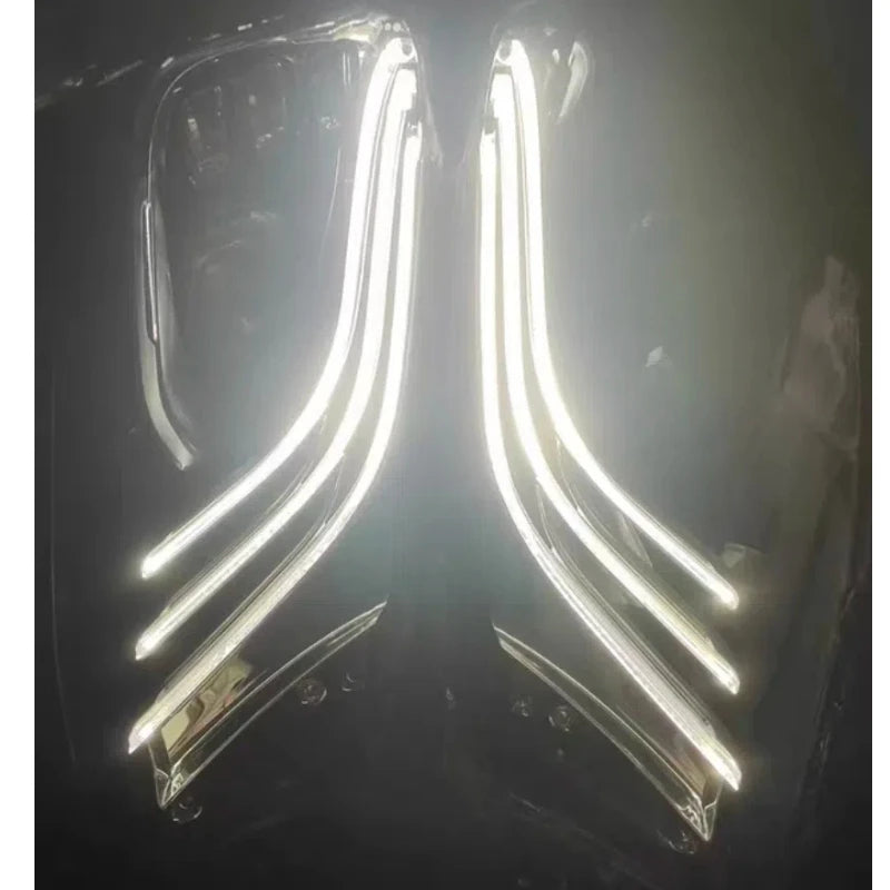 Headlight DRL Tube For Mercedes Benz S-CLASS W222 2018 2019 2020 Acrylic tube Light Guide Strip Light DRL