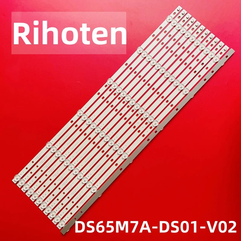 LED strip TI6510DLEDDS DS65M7A-DS01-V02 DSBJ-WG 2W2006-DS65M7A00-01 65D3503V2W6C1B62312M HYS-20P H1598