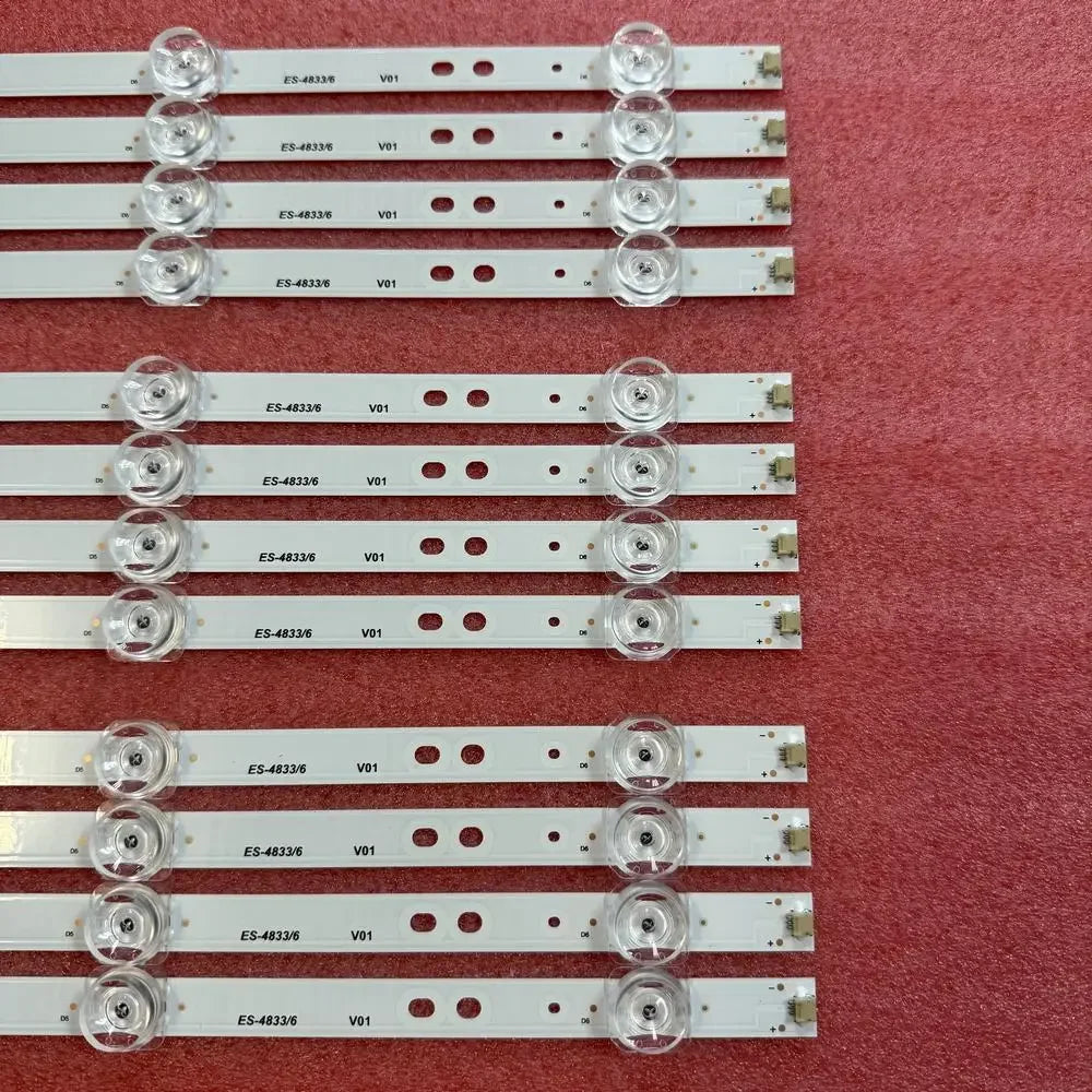 LED Backlight Strip for 12pcs/set LED Strip for RCA RWOSU6549-B RWOSU6547-B .RNSMU6540 RWOSU6547B