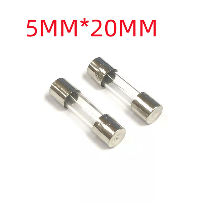 10/20/lot One Sell 5 20mm Fast Blow Glass Tube Fuses 5x20mm 