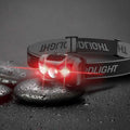 3W Powerfull Mini Headlamp White Red Light LED Headlight 4-M