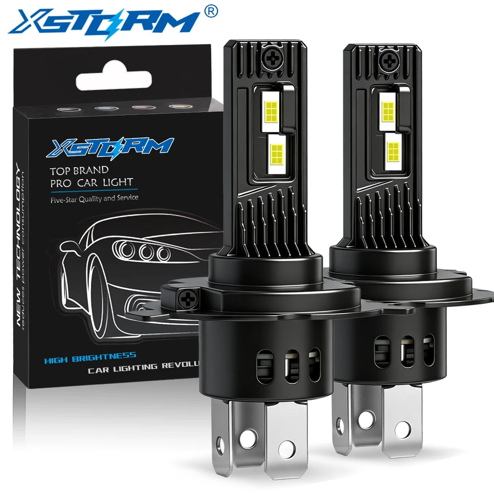 XSTORM H4 LED Headlights Canbus H7 LED Fog Headlights Bulbs 