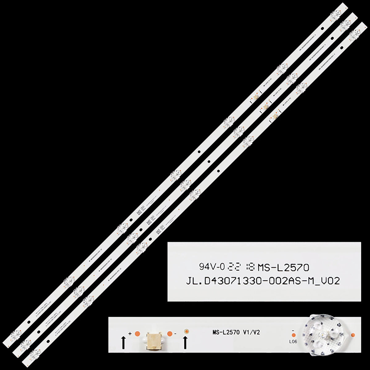 LED Backlight Strip for 42LEM-1052/FTS2C 42G6F WR43FX2212 B210506A7P 42PFL4765/F8 RTR4261 MS-L2570 V1 V2
