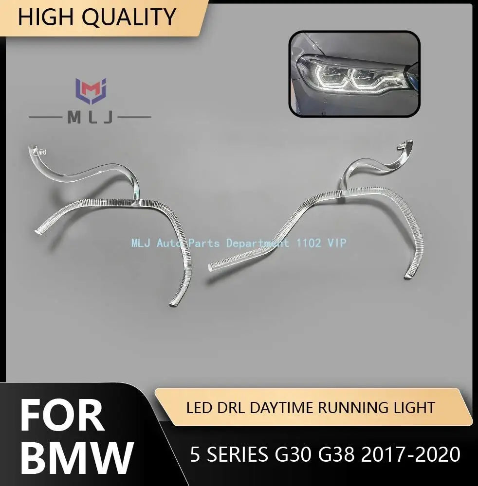 Headlight Guide Plate Light Tube LED DRL Daytime Running Light Strips Spare Parts for BMW G30 G38