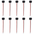 10PCS Type-C Female Chassis Waterproof 2P Solder Wire Type U